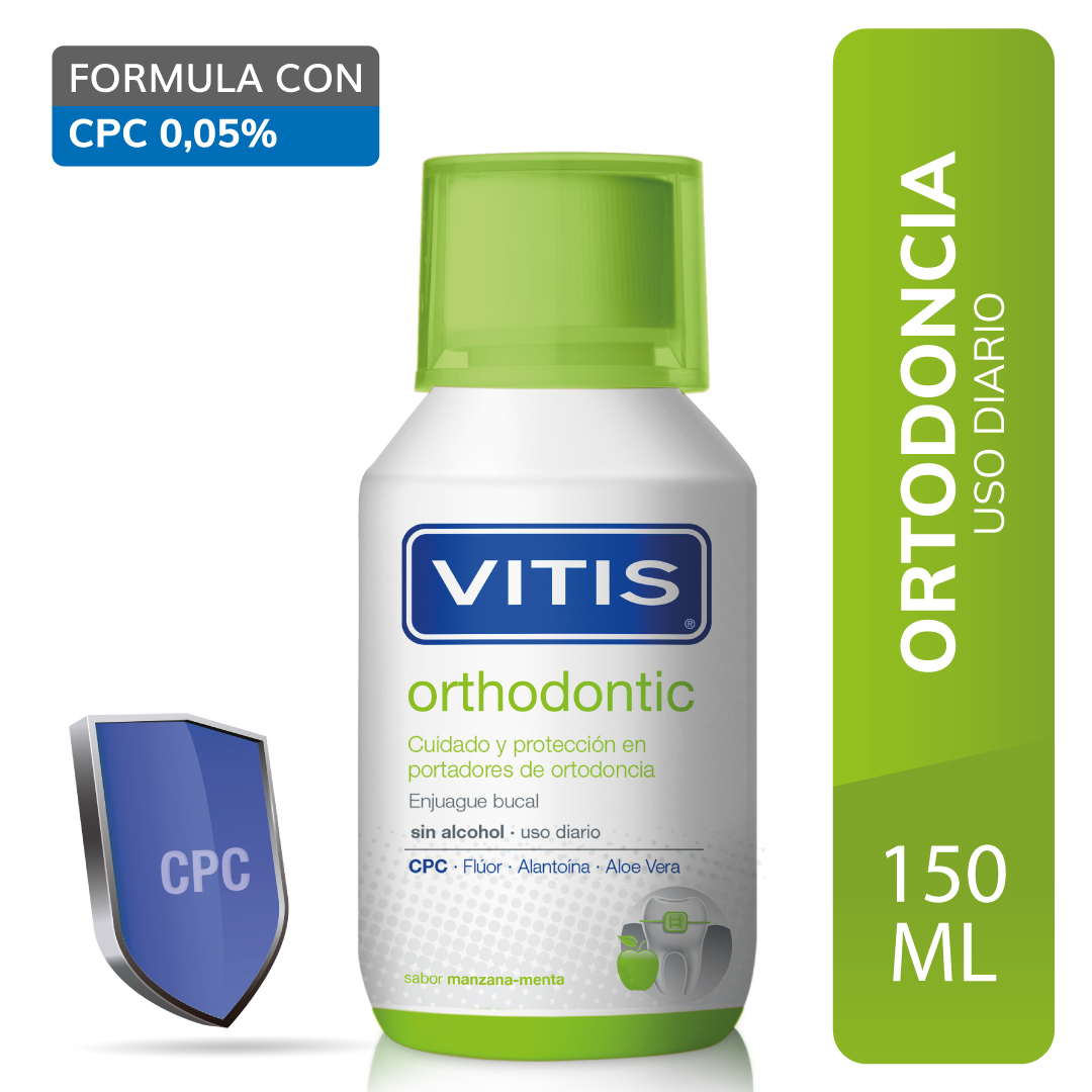 Vitis Colutorio Orthodontic x 150 mL