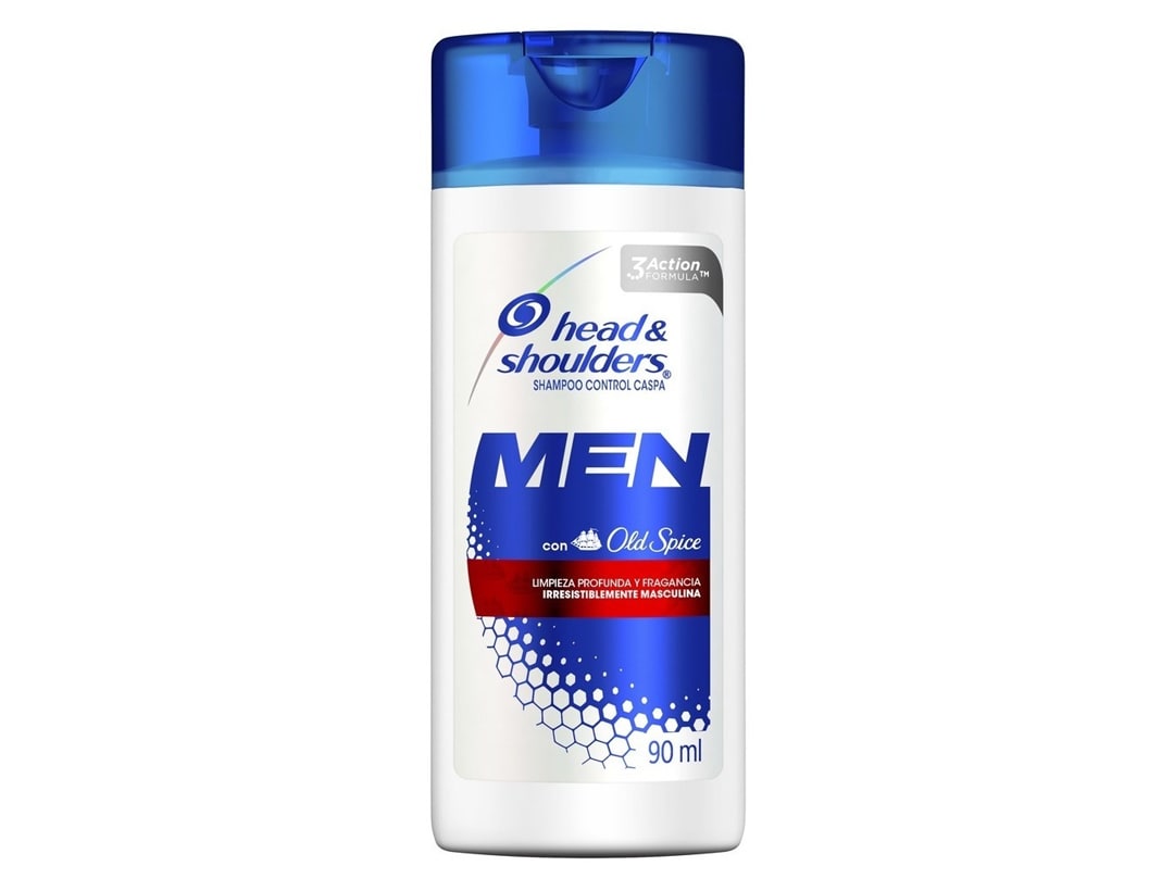 Shampoo Head & Shoulders Old Spice para Hombres - Frasco 90 Ml