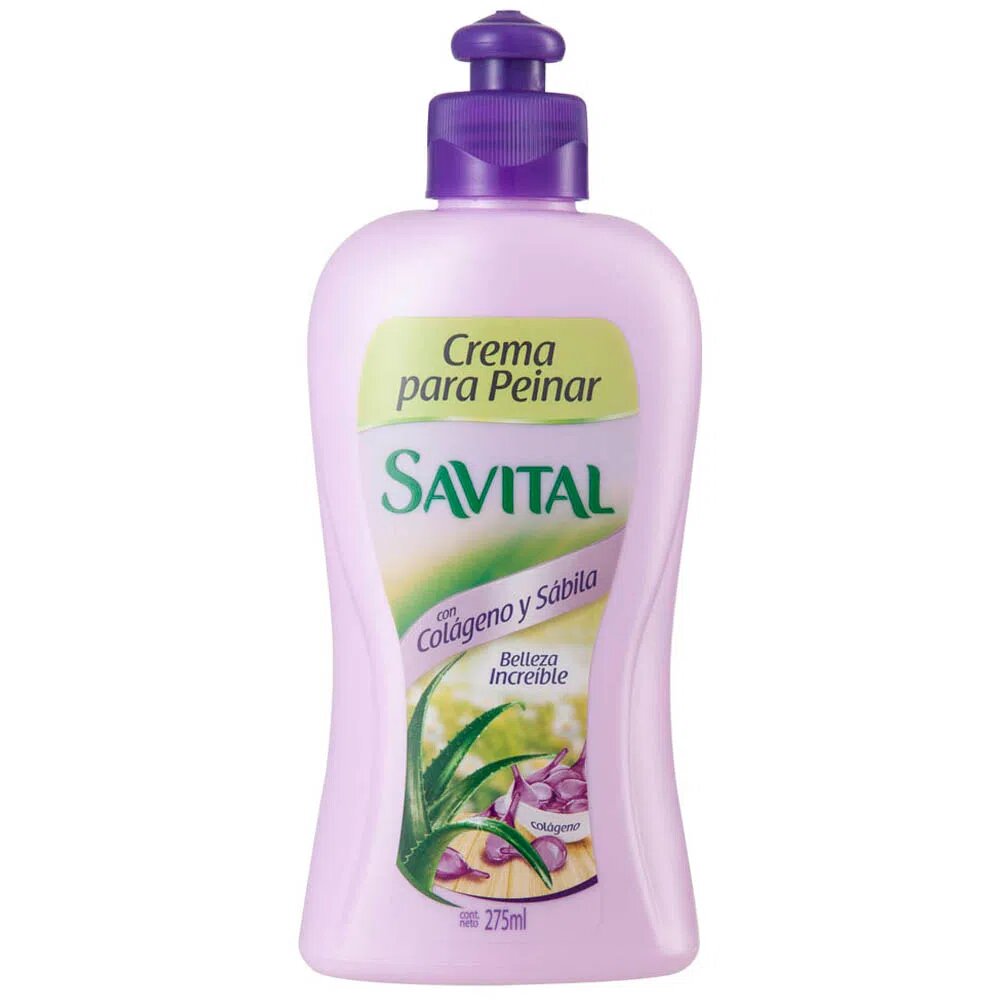 Savital Crema para Peinar Colágeno y Sábila - 275ml
