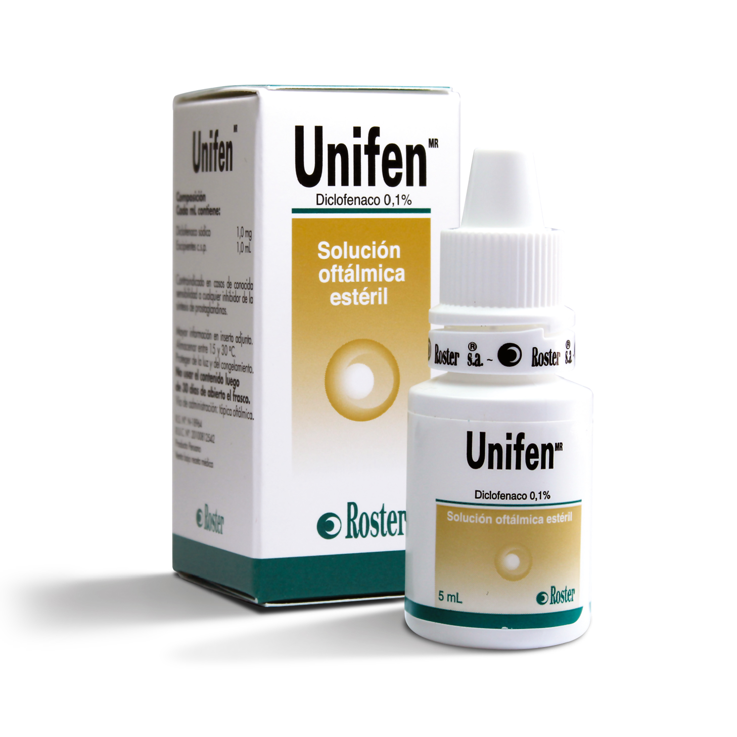 Unifen 0.1% Solución Oftálmica - Frasco 5 Ml