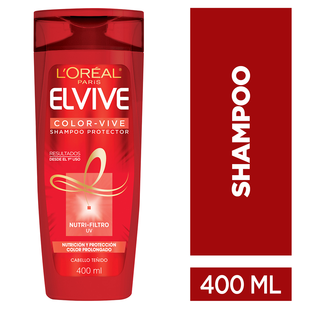 Elvive Shampoo Color Vive Cabello Teñido - 400ml