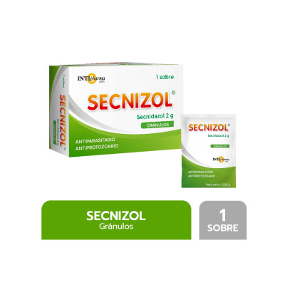 SECNIZOL 2g GRANULOS x 1 SOB