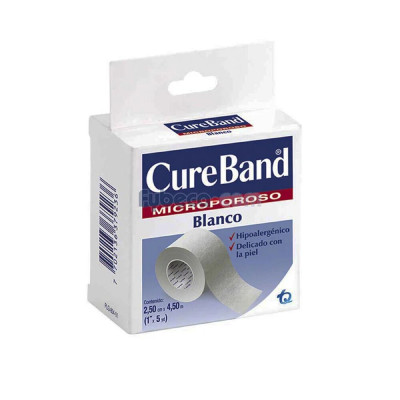 Cure Band Blanco Hipo 2.5X4.5