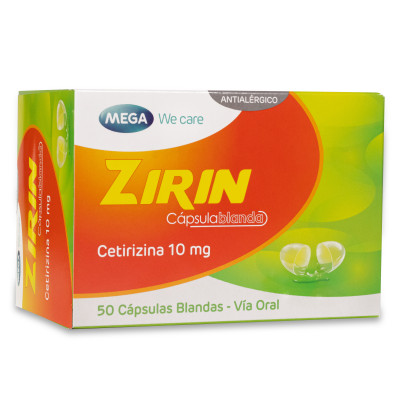 ZIRIN 10mg x 50 CAP