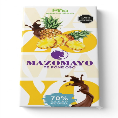 MAZOMAYO CHOC PIÑA 70% x 40g