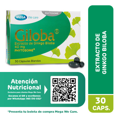 GILOBA 40mg x 30 CAPS