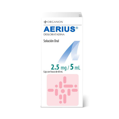 AERIUS 2,5 mg/5 mL x 60 mL