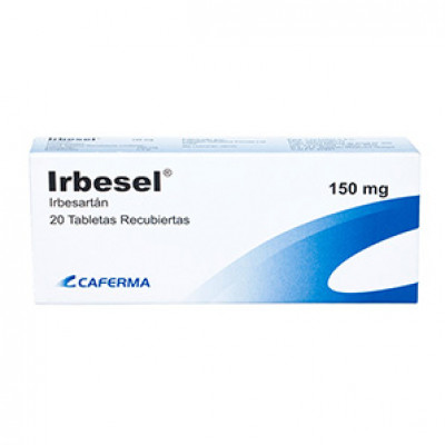 Irbesel 150mg - Caja 20 Tabletas