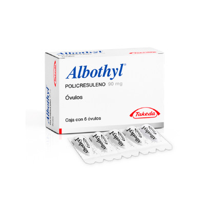 Albothyl 90 Mg X 6 Ovulos
