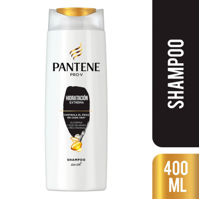Pantene Pro-V Shampoo Sin Sal Hidratacion Extre X 400Ml