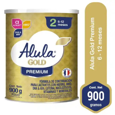 ALULA GOLD 2  x 900g VAINILLA
