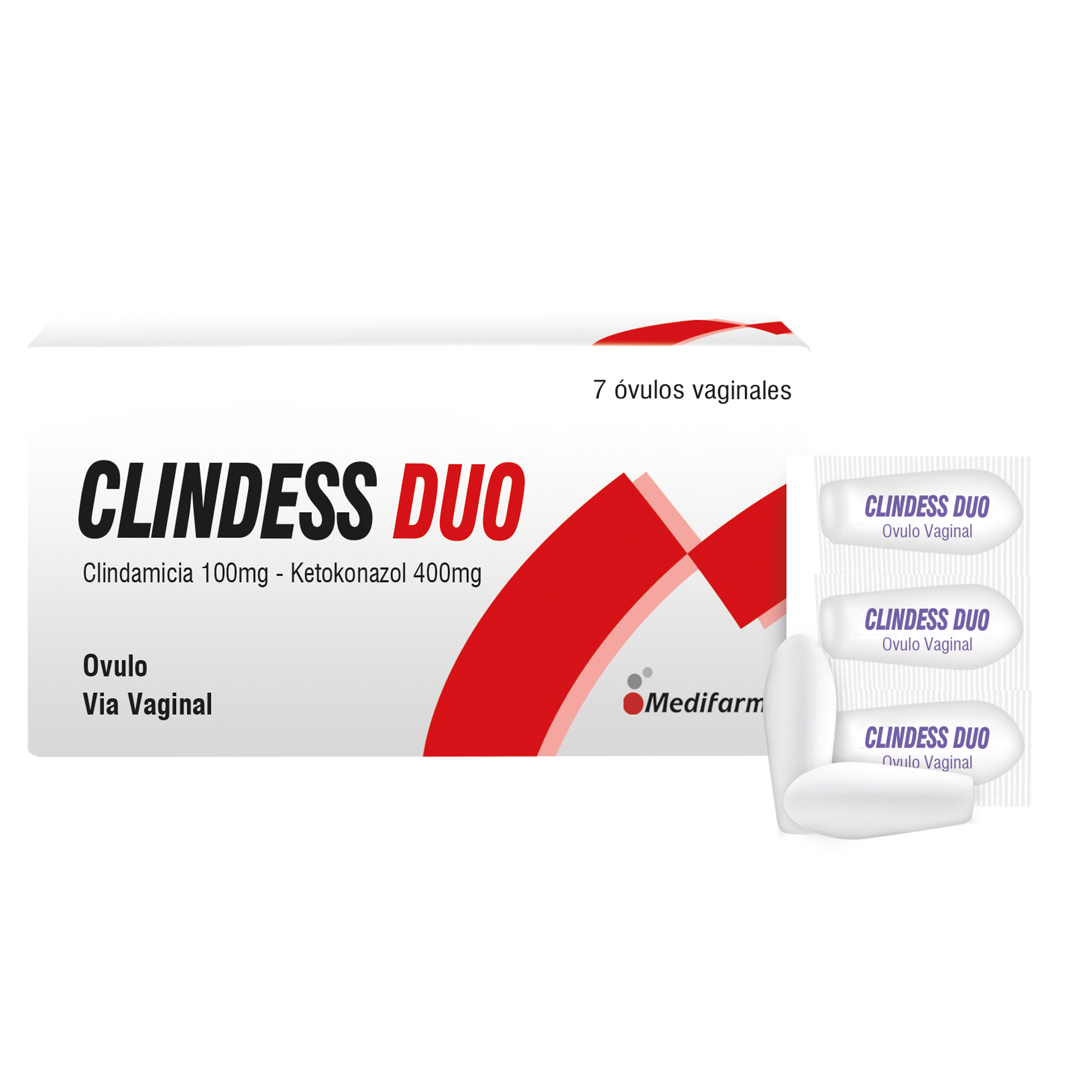 Clindess Duo 100/400Mg - Caja 7 Óvulos
