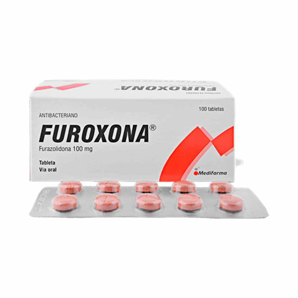 Furoxona 100Mg - Frasco 100 Tabletas