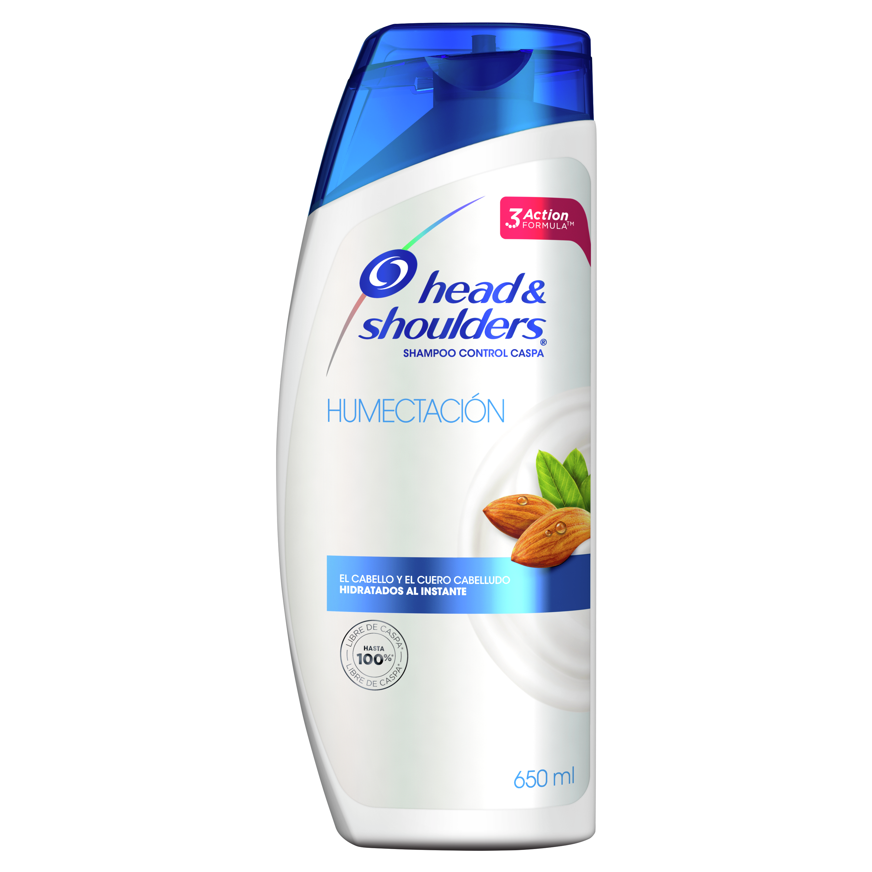 Shampoo Head & Shoulders Humectación - Frasco 650 Ml