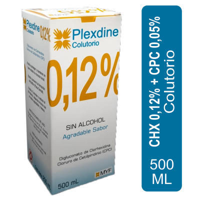 Plexdine Colutorio 0.12% x 500mL
