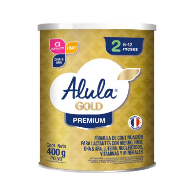 ALULA GOLD 2  x 400g VAINILLA  