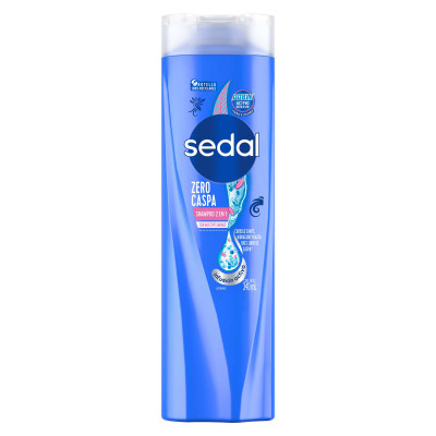 Sedal Shampoo Zero Caspa - Frasco 340ML
