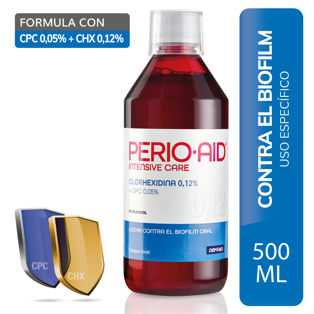 Perio-Aid Intensive Care Azul X 500 Ml
