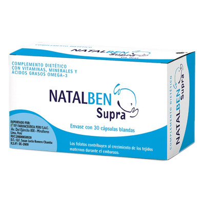 NATALBEN SUPRA x 30 CAP BLA