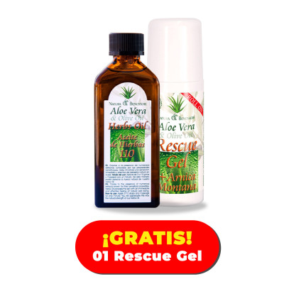 Herbs Oil 110 x 100 Ml - Promo Rescue Gel