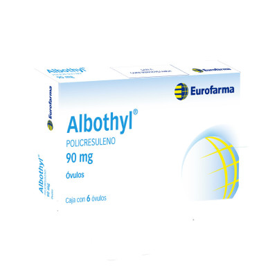 Albothyl 90 Mg X 6 Ovulos