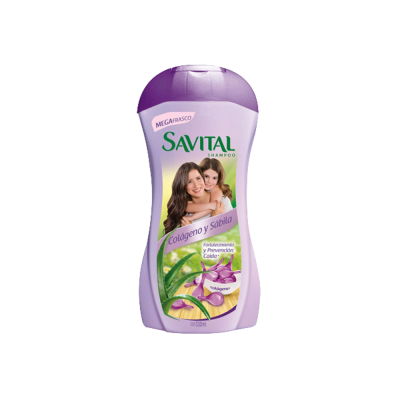Savital Shampoo Colágeno y Sábila x 530ml
