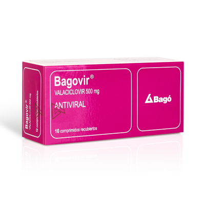 Bagovir 500 Mg - 10 Tabletas