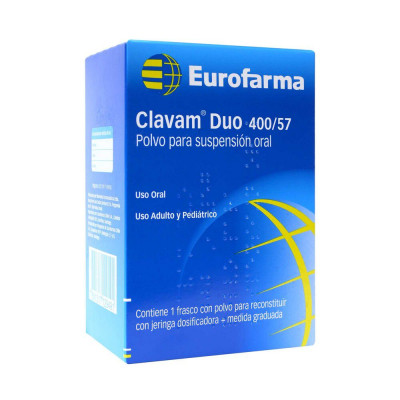 Clavam Duo 400Mg + 57Mg/5Ml X 1 Fras X 70Ml