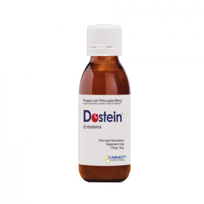 Dostein erdosteína 175 mg/5 ml Frasco 90 ml Carnot