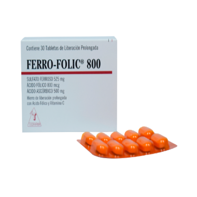 FERRO-FOLIC 800 mg x 30 TAB
