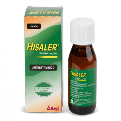 Hisaler 5 Mg  Jarabe - 60Ml 