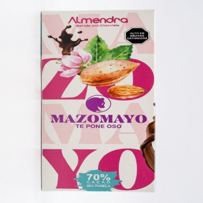 MAZOMAYO CHOC ALMENDRA 70% x 40g