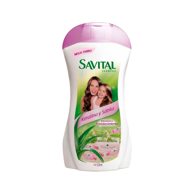 Savital Shampoo Keratina y Sábila 530ml