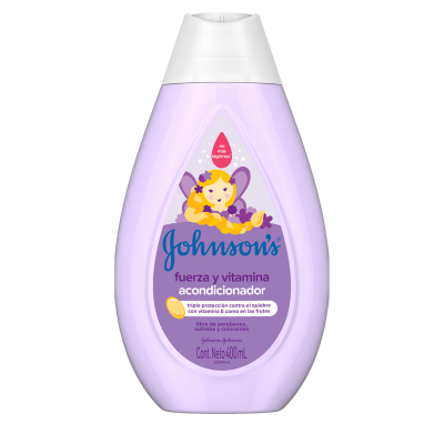 JOHNSON ACONDICIONADOR FUERZA Y VITAMINA x 400 mL