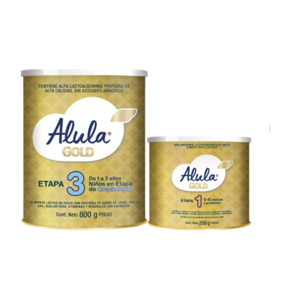 PACK ALULA GOLD 3 800G + 200G