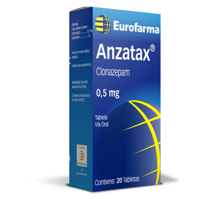 Anzatax 0.5 Mg X 20 Tab Ivb