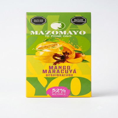 MAZOMAYO CHOC MANGO C/ MARACUYA 52% x 40g