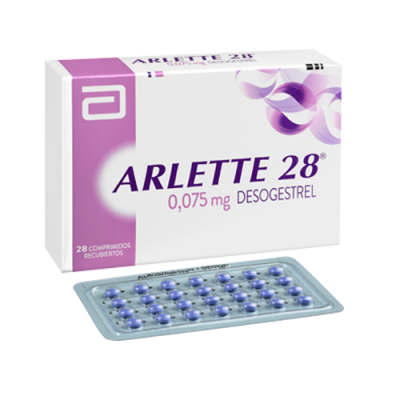 Arlette 0,075 mg - 28 Tabletas