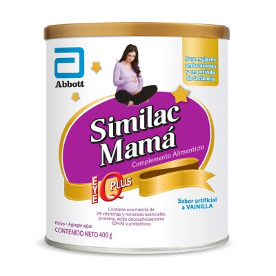 SIMILAC MAMA  EYE Q PLUS VAINILLA x 400g